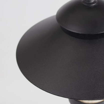 Minimalist Umbrella Aluminum Marble LED Outdoor Light