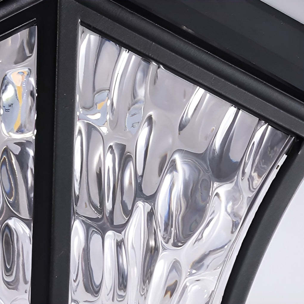 Waterproof LED Smart Touch Switch Modern Outdoor Plug in Wall Sconce Lighting-Lighom