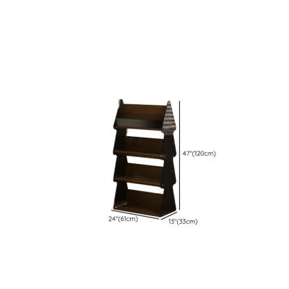 Modern Acrylic 4-Tier Tree Bookshelf
