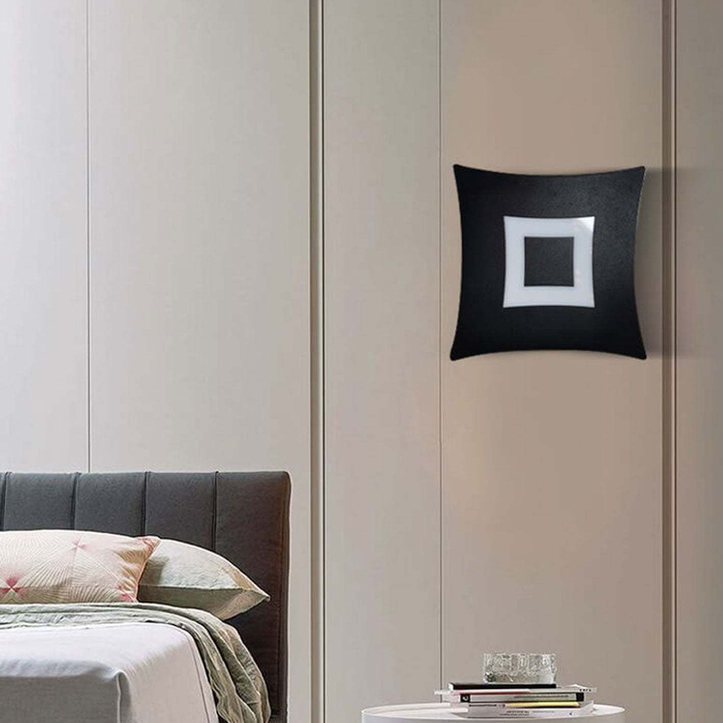 Modern Square Luminous LED Garden Wall Sconce