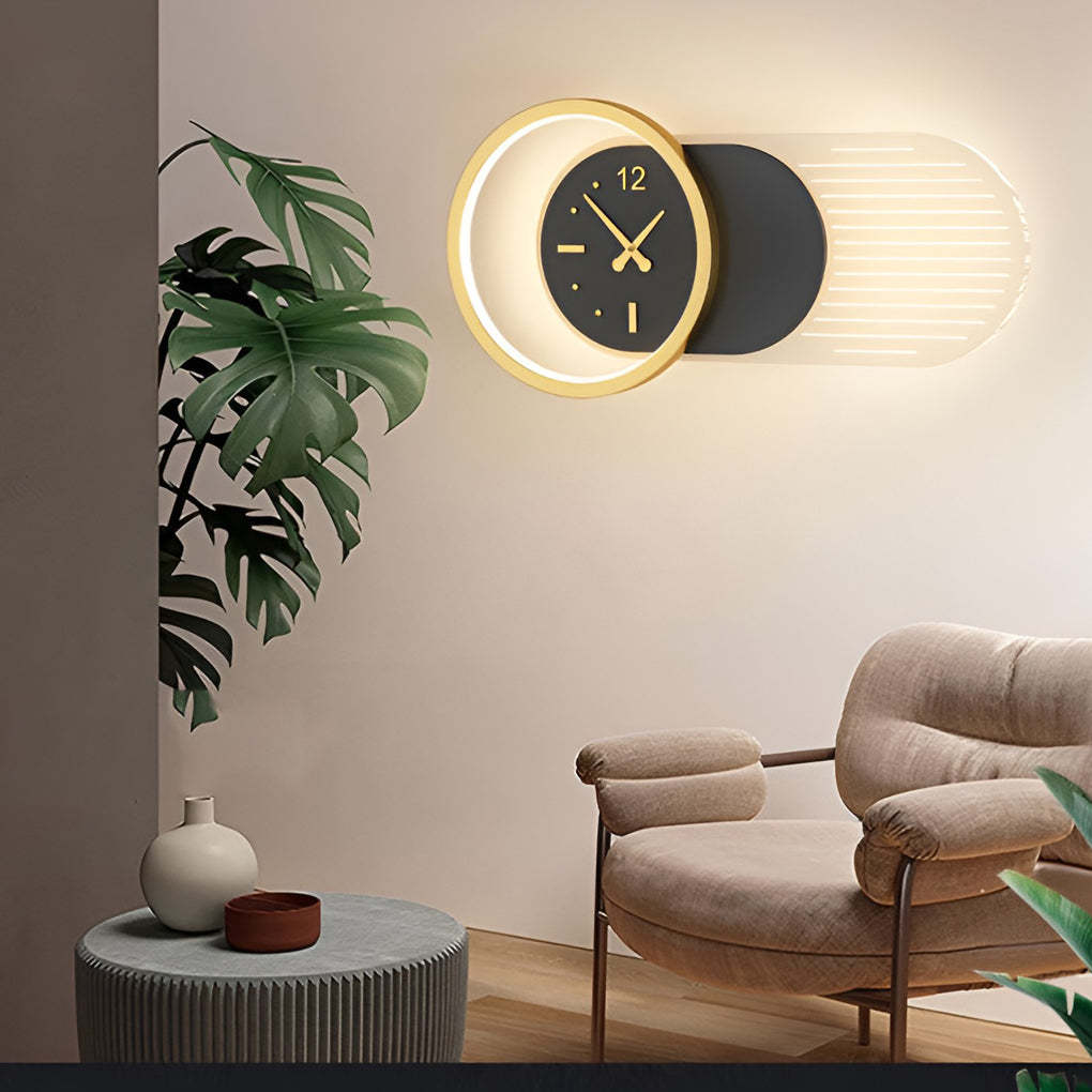 Mute Clock Nordic LED Wall Sconce