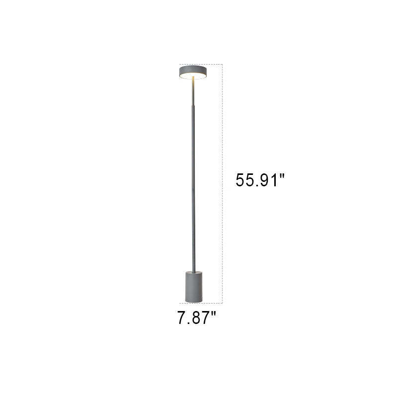 Nordic Minimalist Column LED Floor Lamp