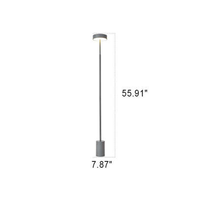 Nordic Minimalist Column LED Floor Lamp