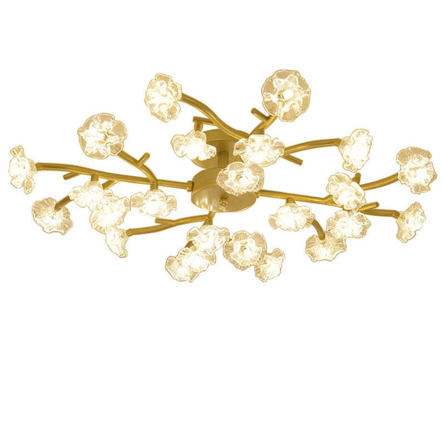 Nordic Plum Blossom Branch LED Ceiling Light