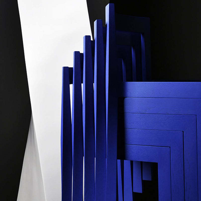 Minimalist Rectangular Wood Chair
