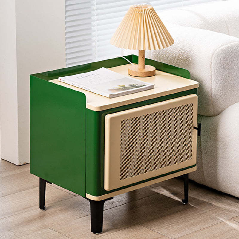 Nordic Square Metal 2-Tier Side Table