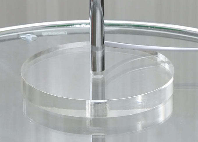 Modern Acrylic Saucer Table Lamp