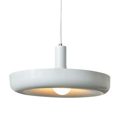Nordic Minimalist UFO Metal Disc Pendant Light