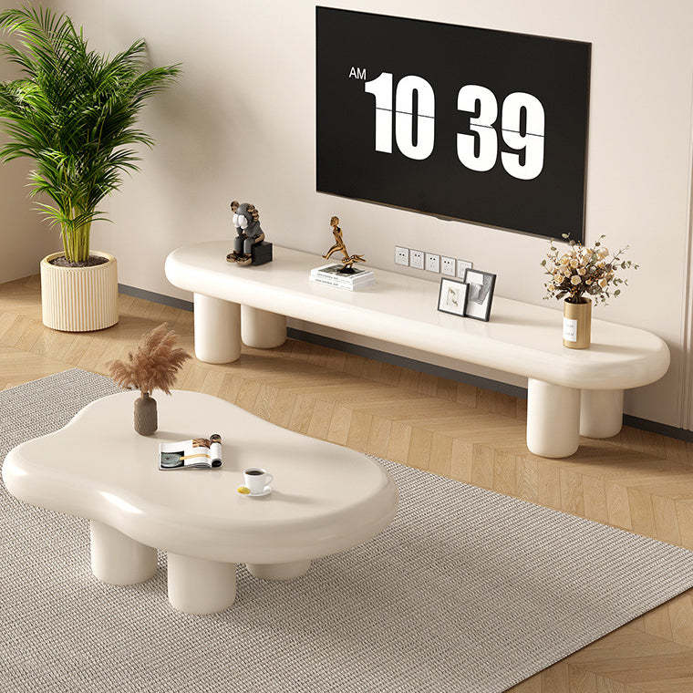 Minimalist Cream Cloud Coffee Table