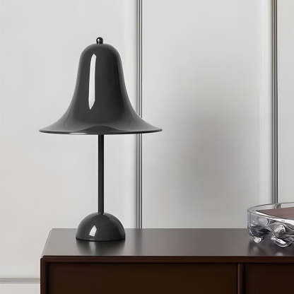 Polished Iron LED Nordic Portable Hat Table Lamp-Lighom