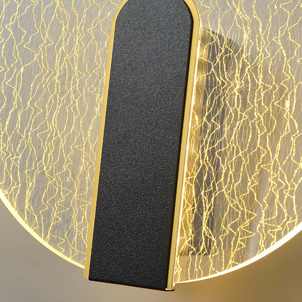 Minimalist Round Modern LED Bedside Wall Lamp