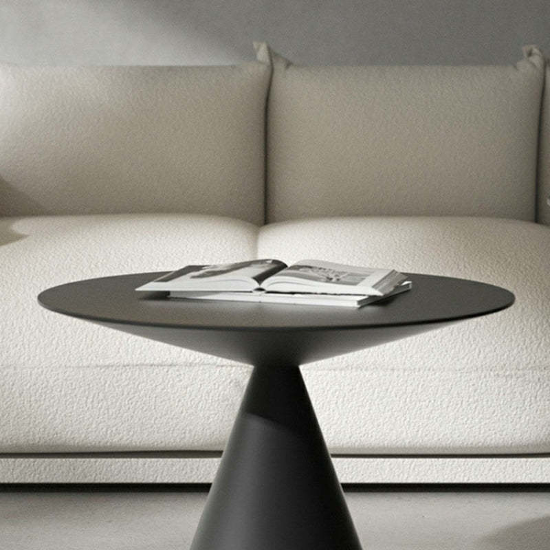Minimalist Cone Aluminum End Table