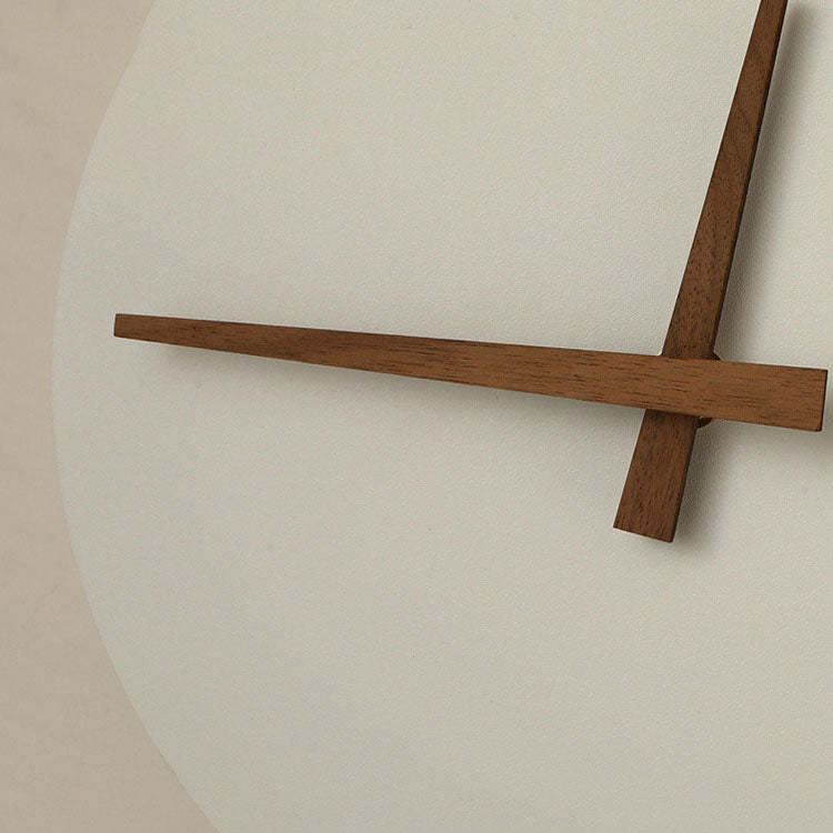 Minimalist Iron Acrylic LED Clock Sconce