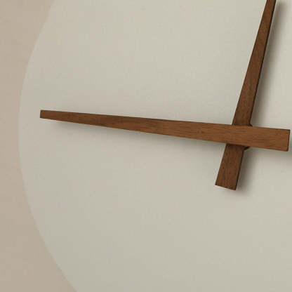 Minimalist Iron Acrylic LED Clock Sconce