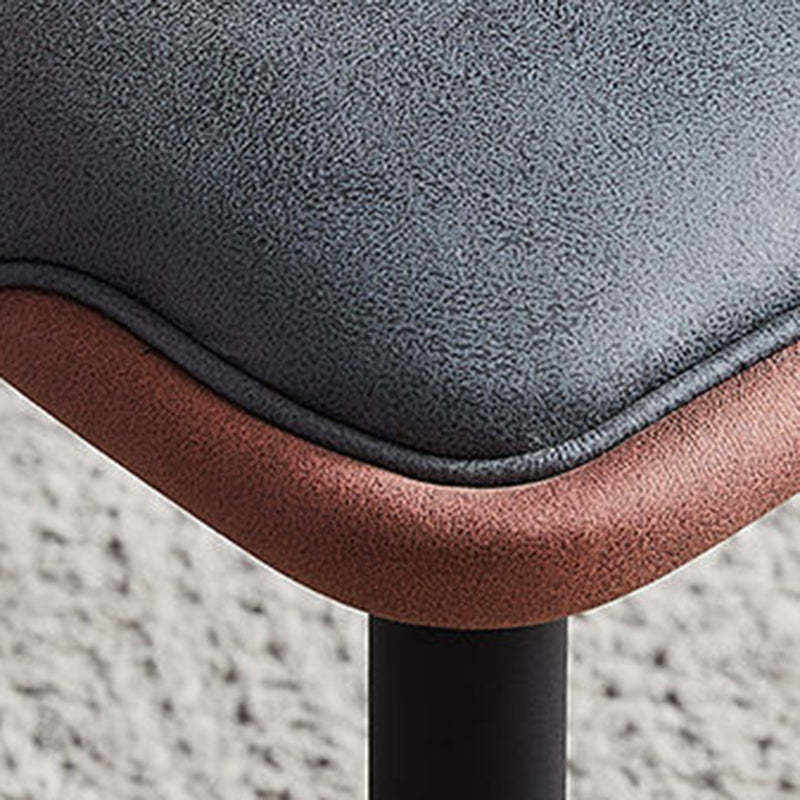 Scandinavian Fabric Steel Dining Chair