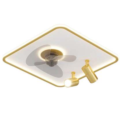 Minimalist Ultra-Thin Flush Mount Ceiling Fan