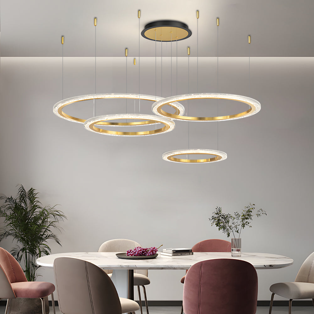 Circular Ring Dimmable Nordic Ceiling Light