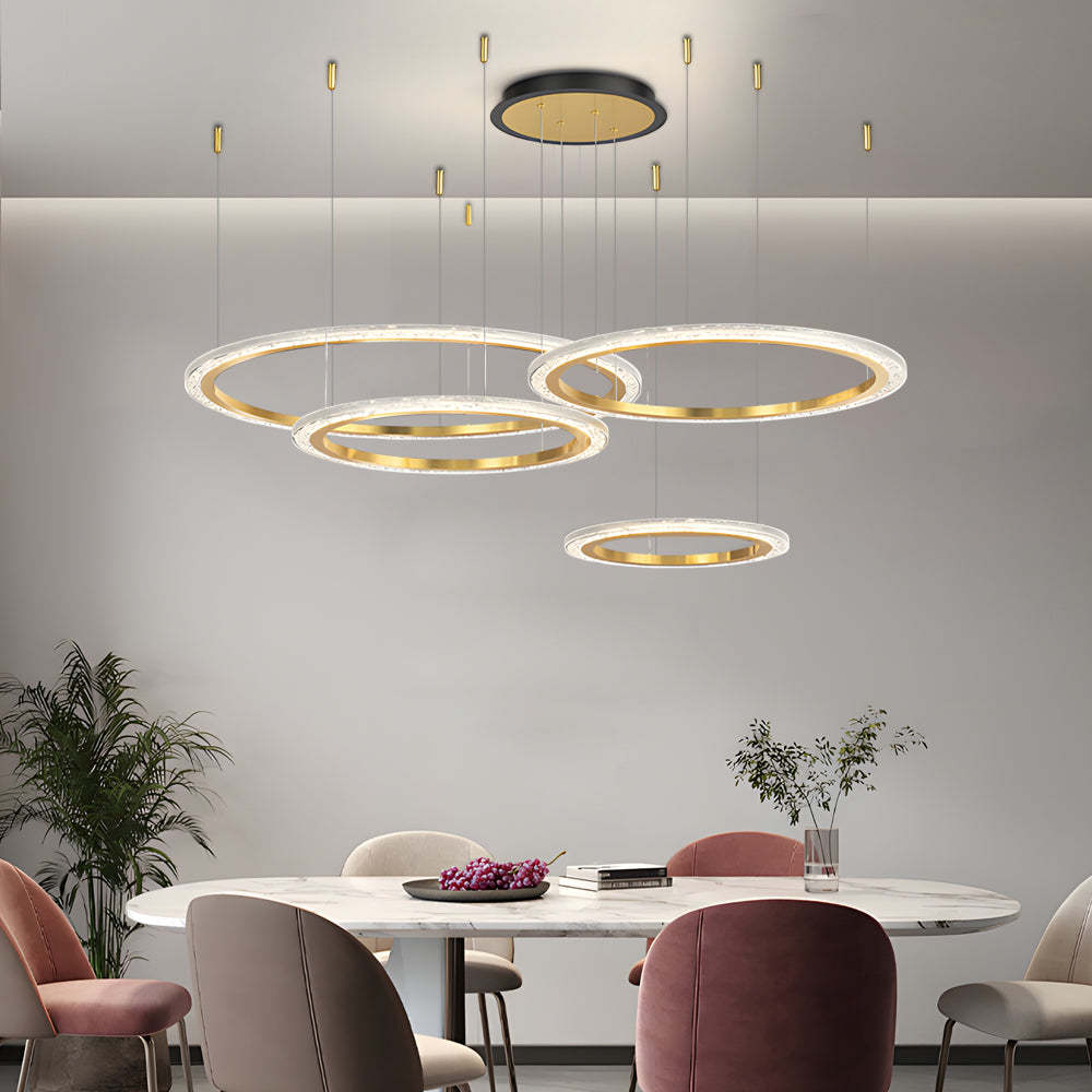 Circular Ring Dimmable Nordic Ceiling Light