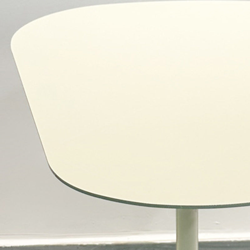 Contemporary Irregular Geometric Iron End Table