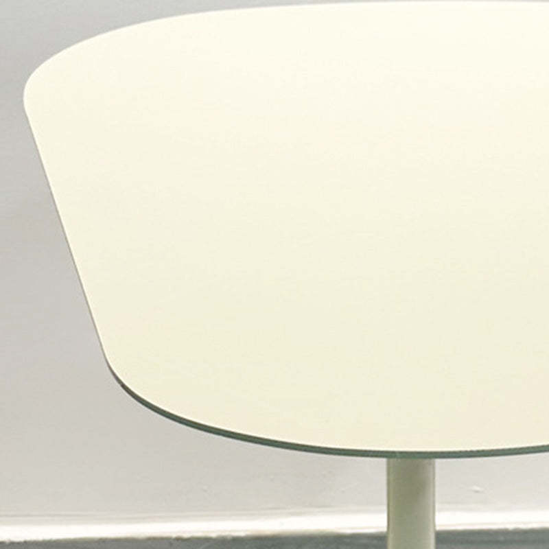 Contemporary Irregular Geometric Iron End Table