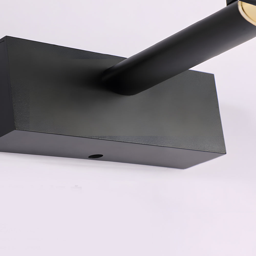 Retractable LED Bathroom Vanity Light with Adjustable Rod and Matte Finish-Lighom