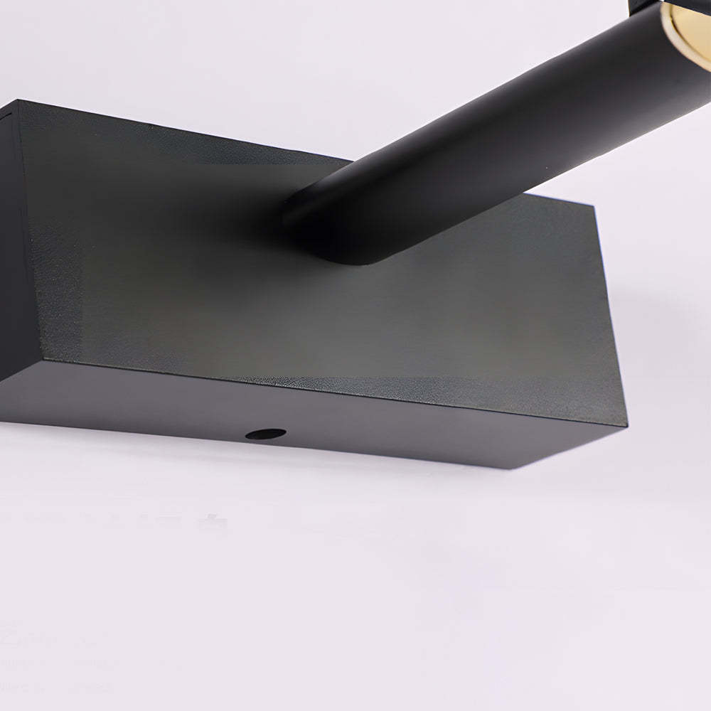 Retractable LED Bathroom Vanity Light with Adjustable Rod and Matte Finish-Lighom