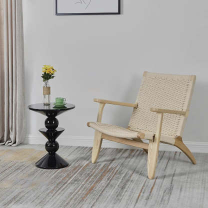 Nordic Resin Lacquer Side Table