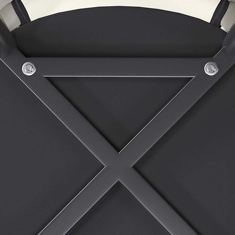 Modern Leather Steel Cushion Dining Chair