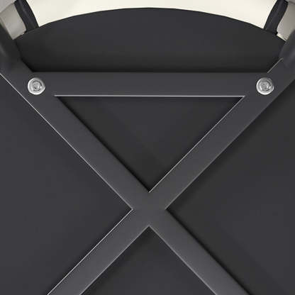 Modern Leather Steel Cushion Dining Chair