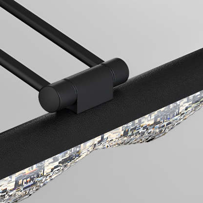Crystal-Like Bathroom Vanity Light with Multi-Faceted Prismatic Acrylic Shade-Lighom
