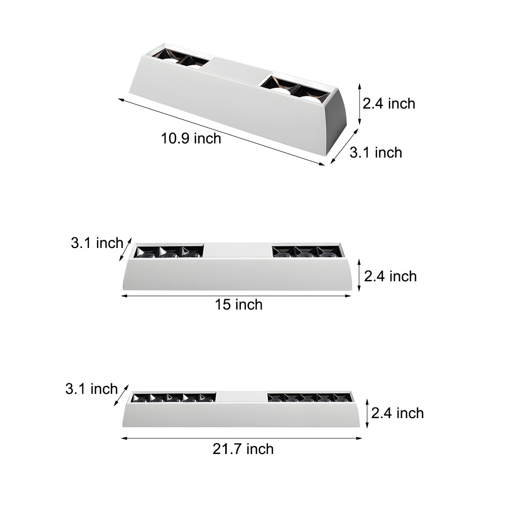Flush Mount Linear LED Spotlight