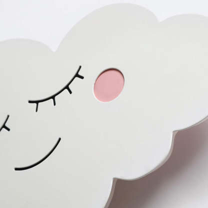 Nordic Cloud Iron Emoji Kids LED Sconce — Warm Light (3000K) / Blue / 220V-240V For UK/AU
