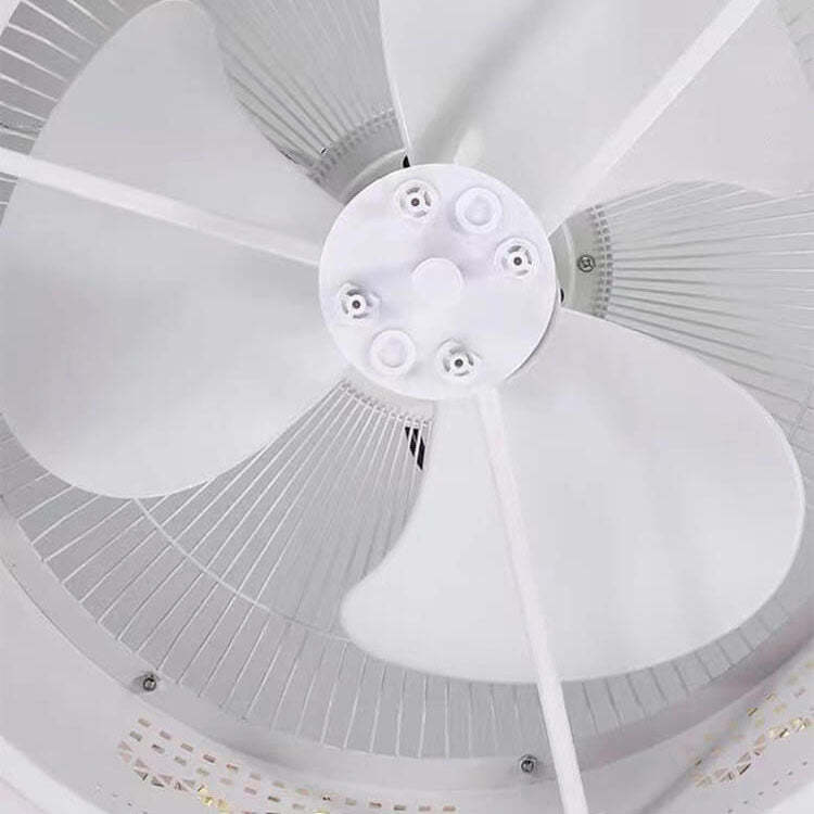 Nordic Galaxy Enclosed Flush Mount Ceiling Fan
