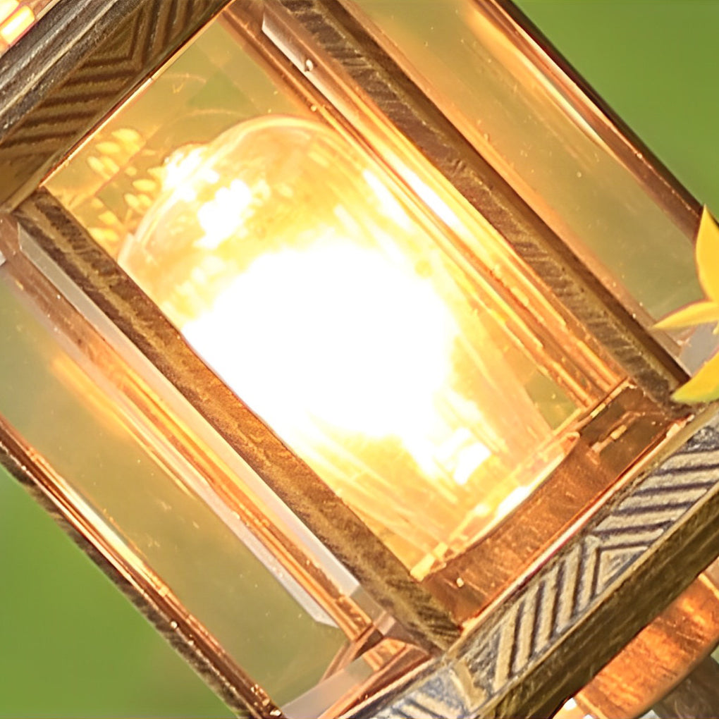 Vintage Golden LED Outdoor Pathway Light Luxury European-style Lawn Lamp-Lighom