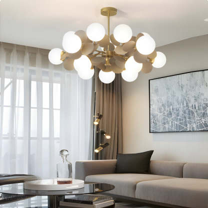 Nordic Multicolored Art Branch Pendant Light