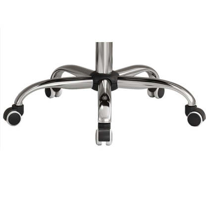 Modern Leather Steel Lattice Swivel Desk Chair