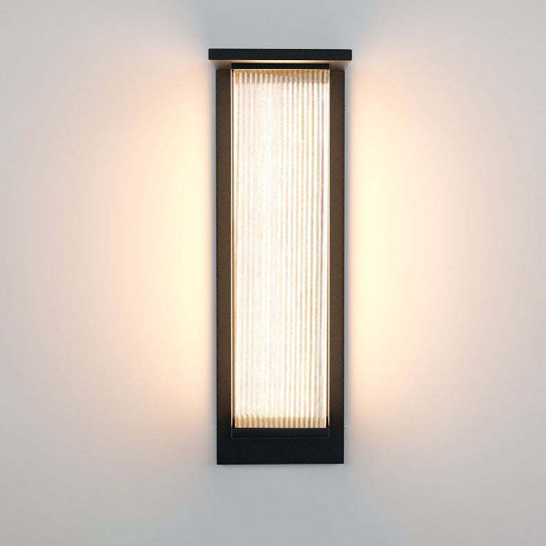 Minimalist Solar Stainless Steel Wall Sconce