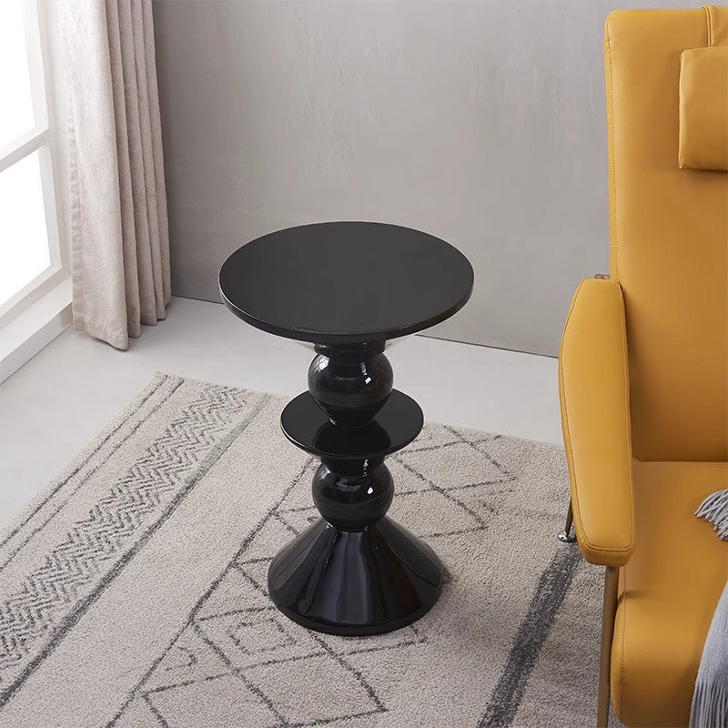 Nordic Resin Lacquer Side Table