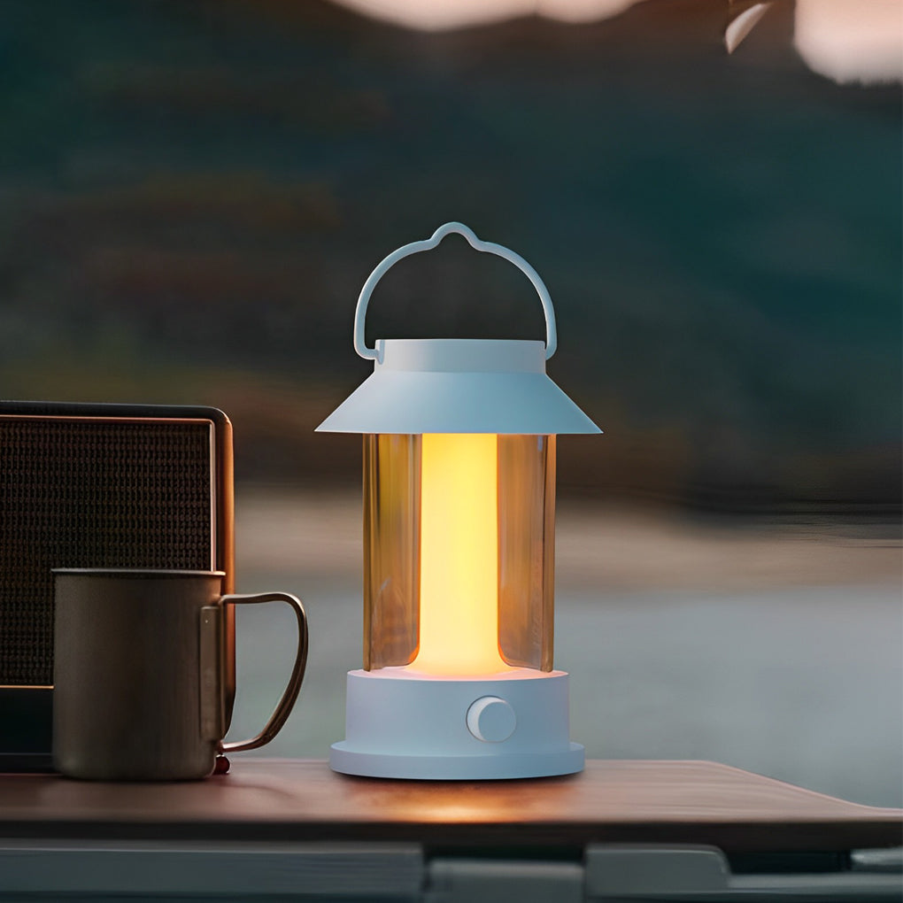 Portable Waterproof Dimmable LED USB Rechargeable Outdoor Lanterns-Lighom