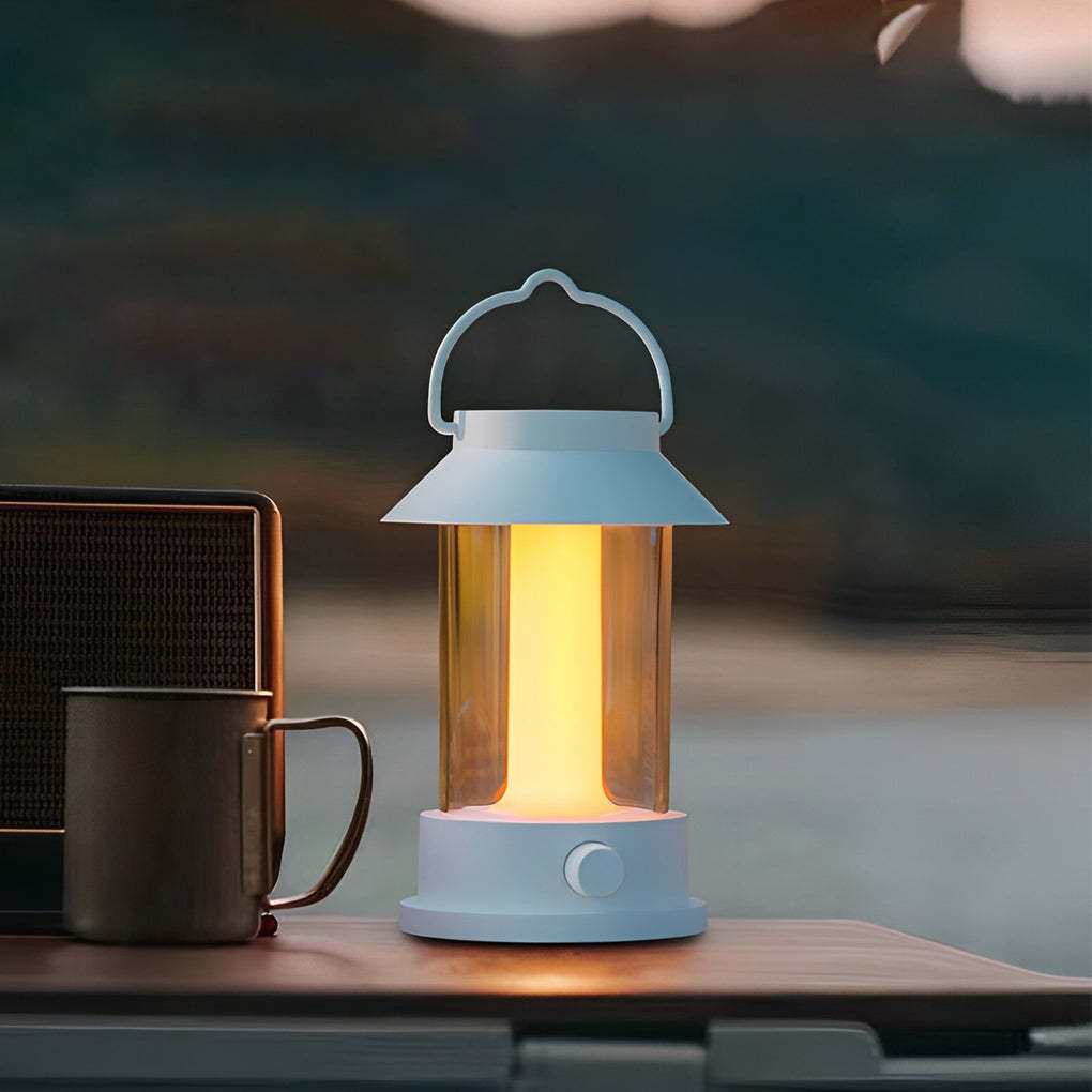 Portable Waterproof Dimmable LED USB Rechargeable Outdoor Lanterns-Lighom