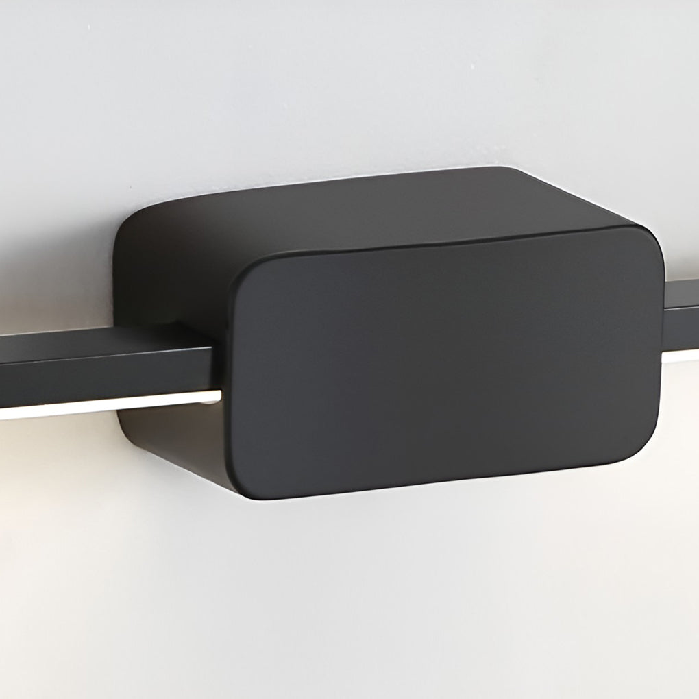 16''/24''/31'' Modern LED Linear Bathroom Vanity Light with Central Box Frame-Lighom