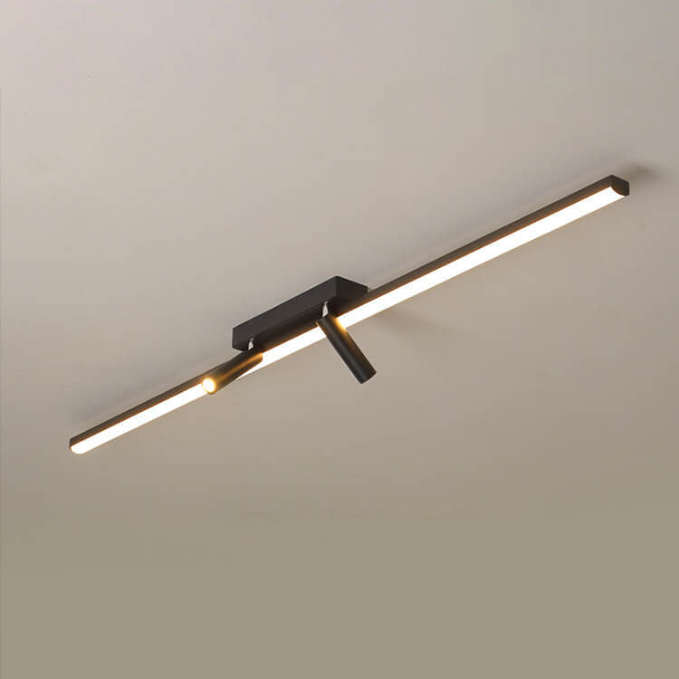 Nordic Acrylic Strip Track Spotlight LED Flush Ceiling Light