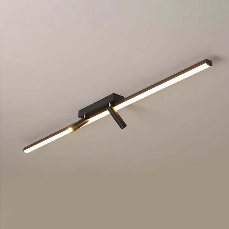Nordic Acrylic Strip Track Spotlight LED Flush Ceiling Light