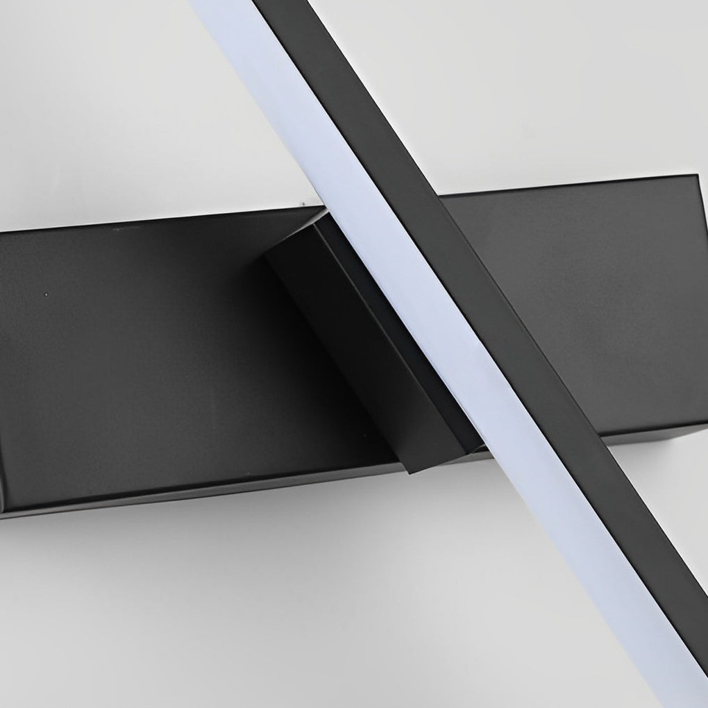 330�� Rotatable Creative Strip LED Modern Wall Lamp Wall Sconce Lighting-Lighom