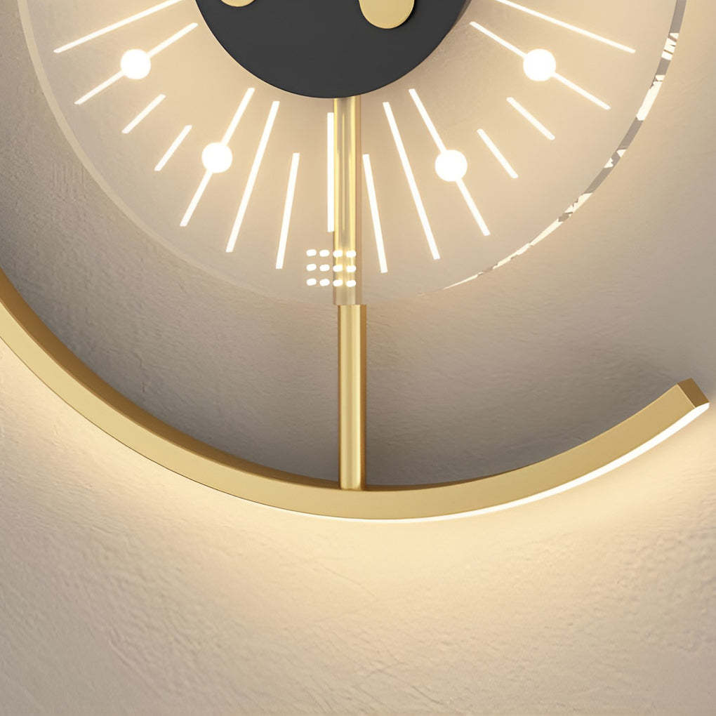 Mute Clock Nordic LED Wall Sconce