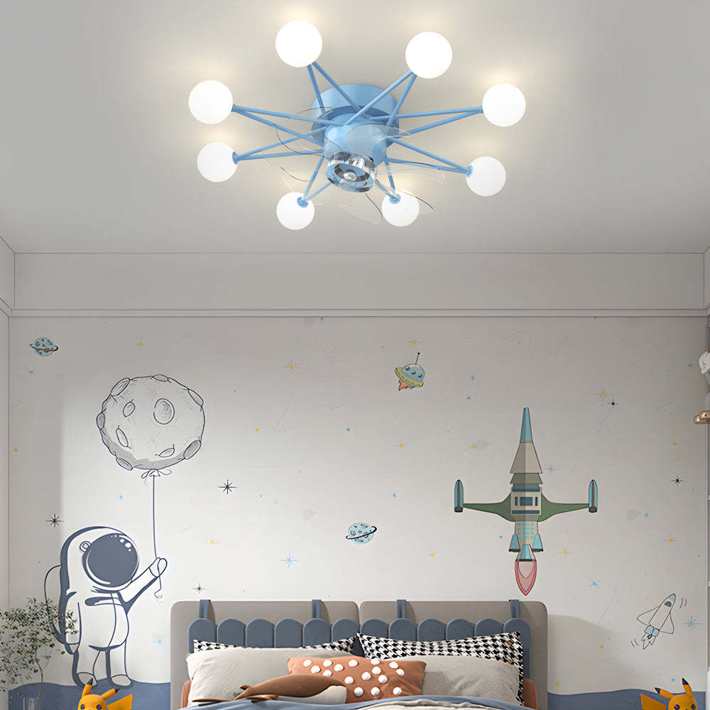 Star Ball 3-Step Modern Fan