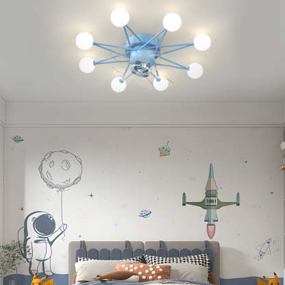 Star Ball 3-Step Modern Fan