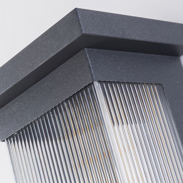 Minimalist Stainless Steel Wall Sconce - 01