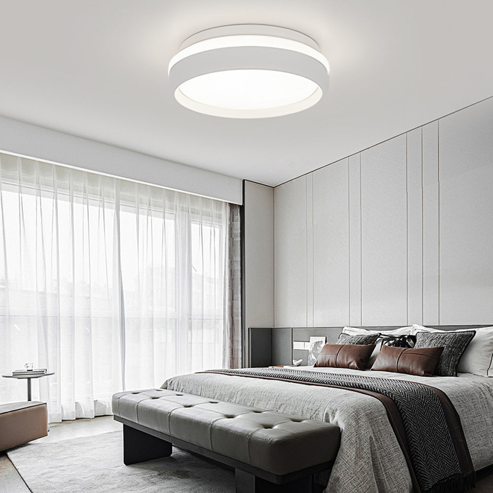 7.9" Round Acrylic LED Flush Mount Ceiling Light