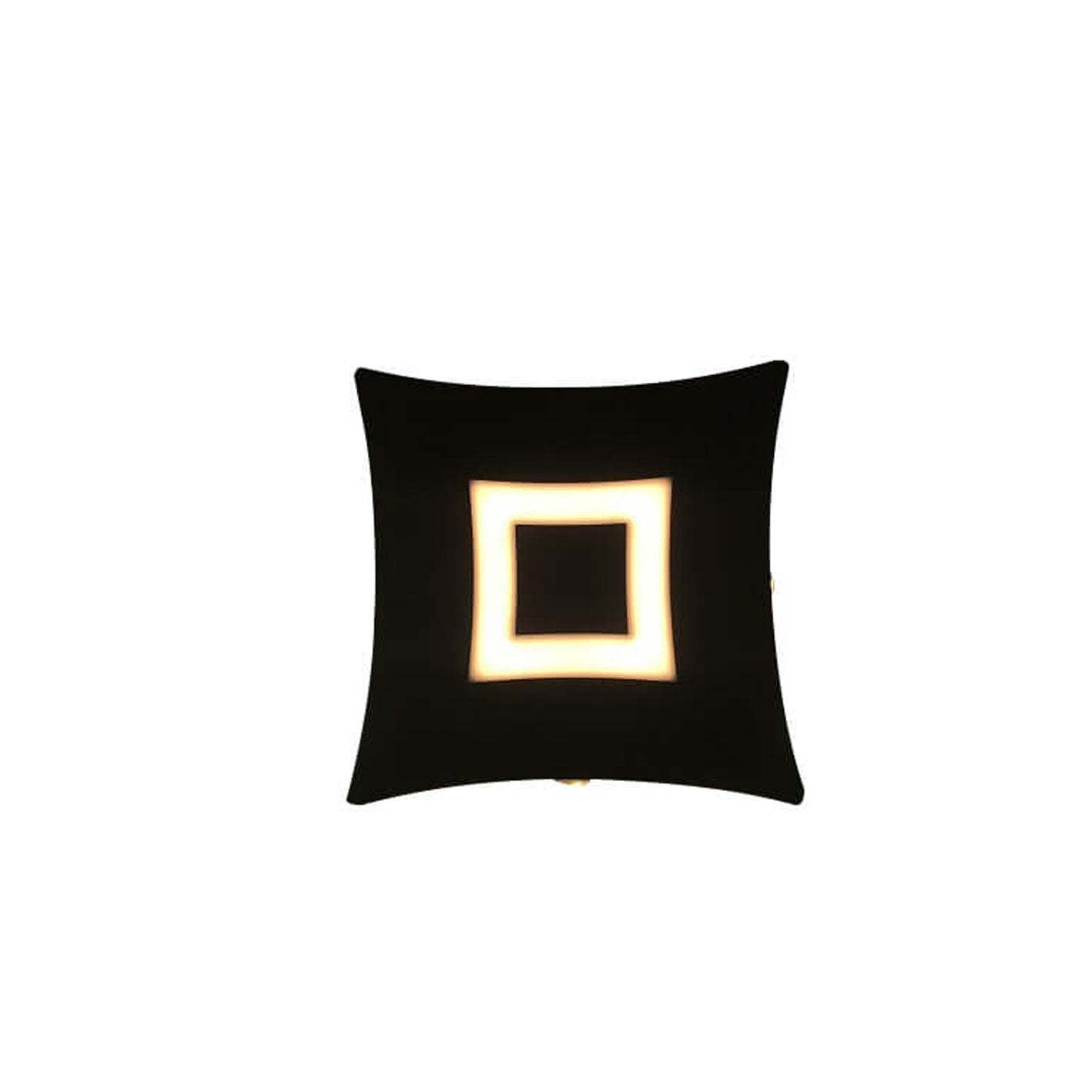 Modern Square Luminous LED Garden Wall Sconce